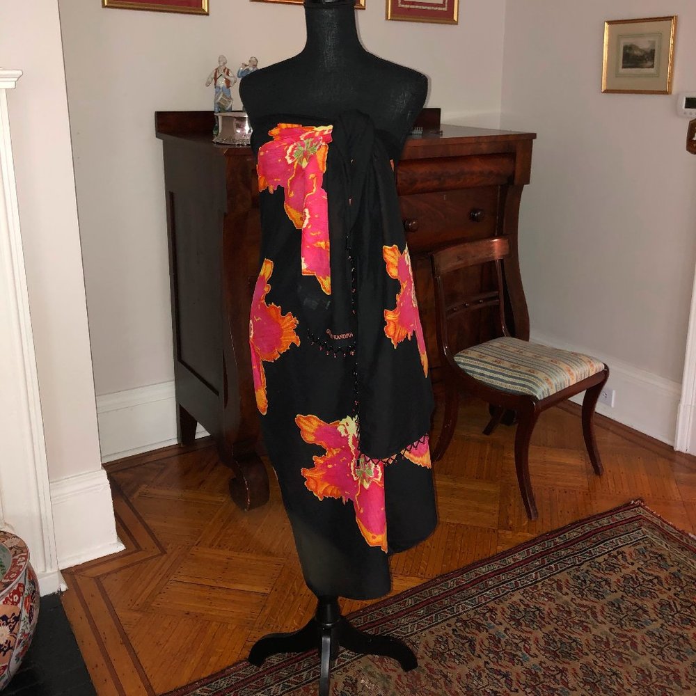 Graham Kandiah Large Sarong Pareo Scarf Cover up
